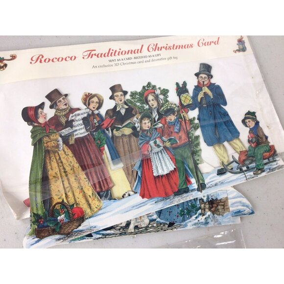 Vintage Christmas Holiday Decorations Cut Outs NEW - Picture 7 of 8